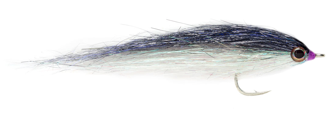 Fulling Mill Streamer - Sparkle Minnow gris