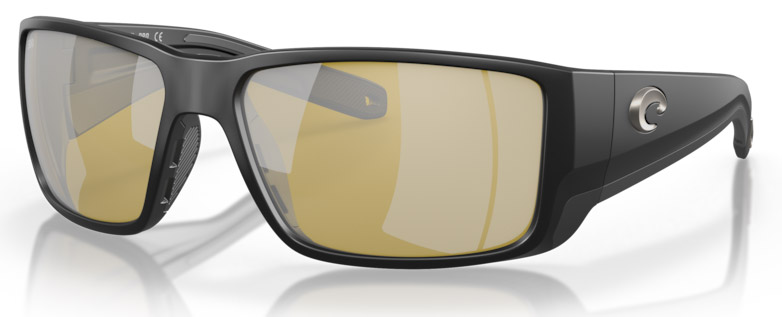Lunettes polarisantes Costa Blackfin Pro - Matte Black (Sunrise Silver Mirror 580G)