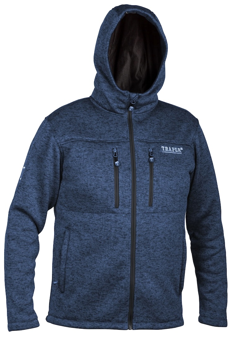 Traper Alaska Hoody Pullover bleu foncé