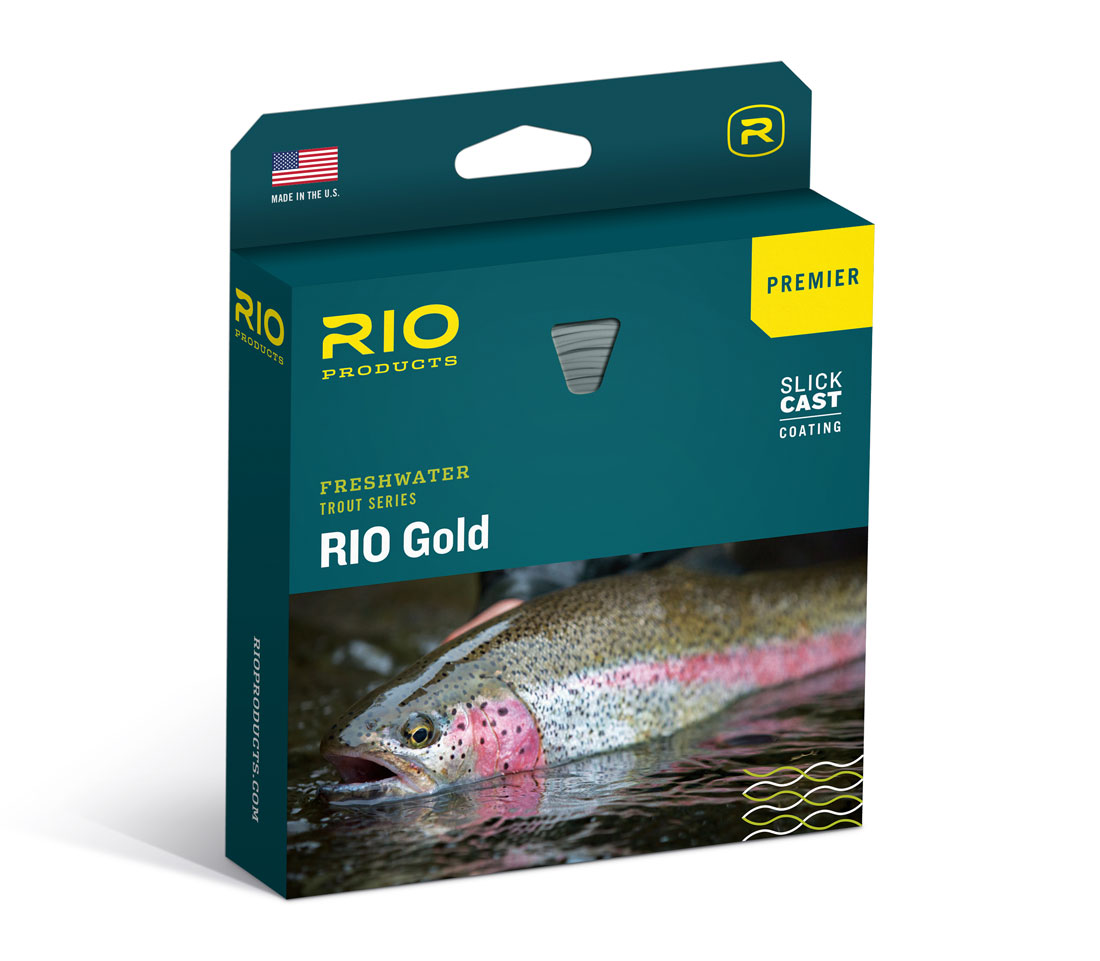 Rio Premier Gold ligne à mouche moss/gold