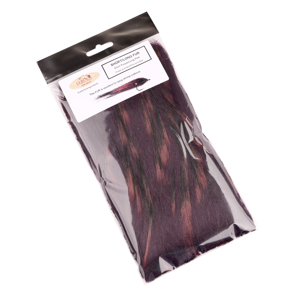 short purple/long pink