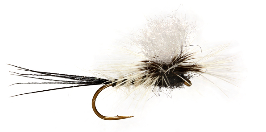 Mouche sèche Fulling Mill - Jackie's Spent White Para May Mouche de mai