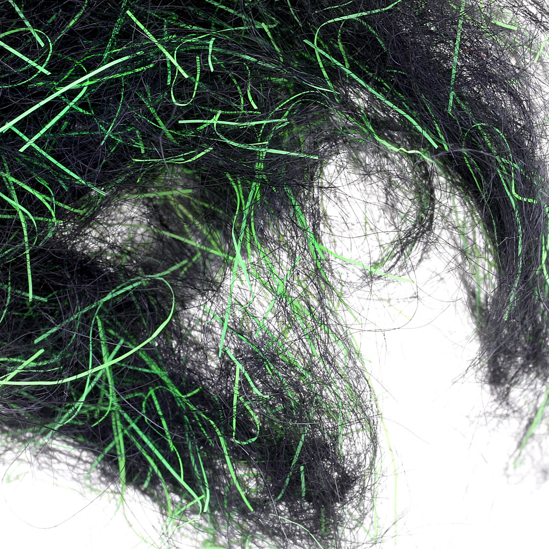 black-chartreuse-green