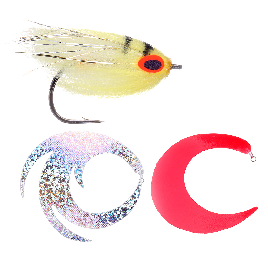 Pacchiarini Pike Streamer avec Wiggle & Dragon Tail