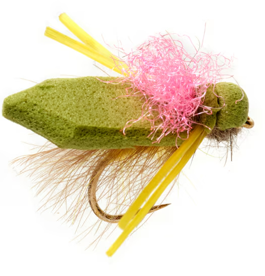 Fulling Mill Tactical Terrestrials Procters Tongue Tussock Cicada Pink Wing Mouche sèche