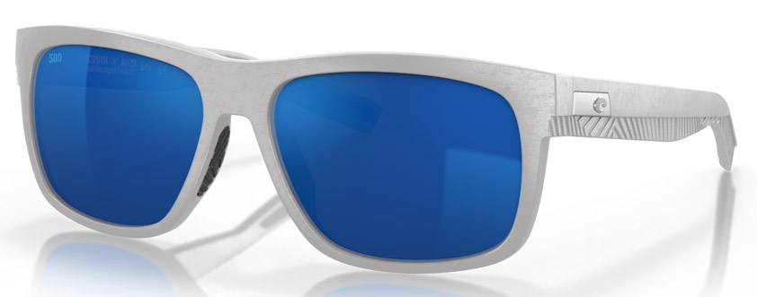 Costa Lunettes polarisantes Baffin - Net Light Gray (Blue Mirror 580G)