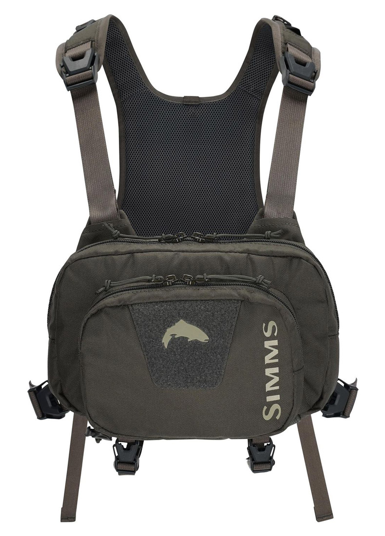 Simms Tributary Hybrid Chest Pack poche poitrine basalte