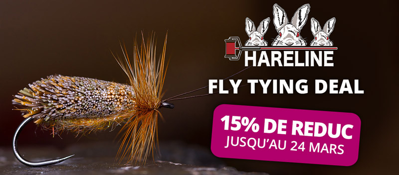 Fly Tying Deal: 15% sur Hareline jusqu'au 24/3
