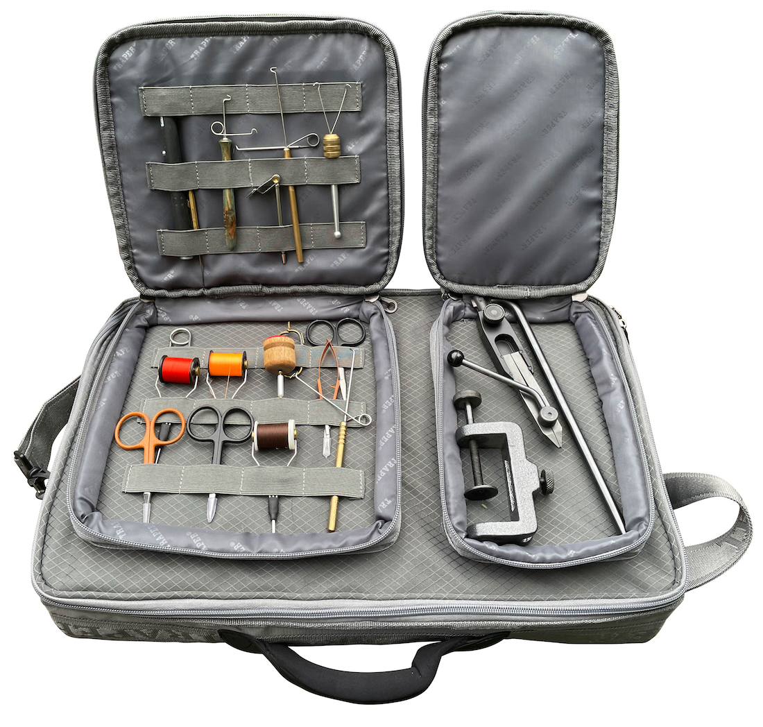 Traper Voyager Flytier Bag Mallette de montage de mouches Sac de montage