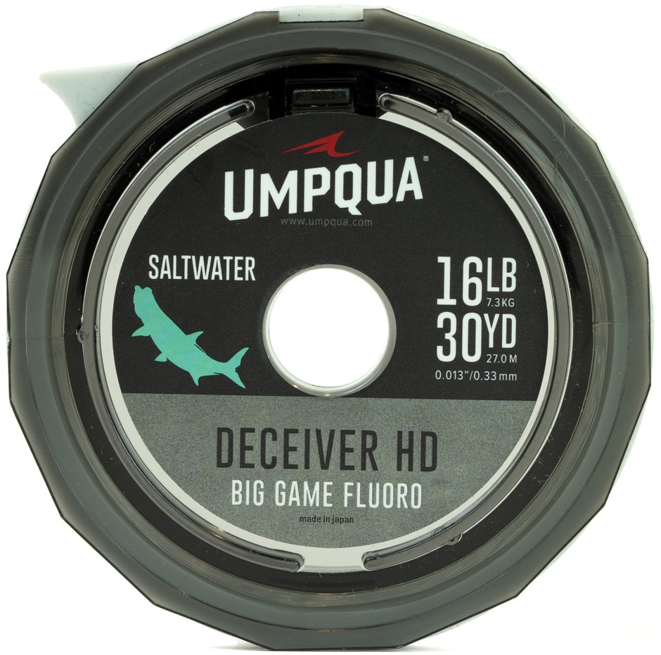 Umpqua Deceiver HD Big Game Fluorocarbone Tippet 25yds Bas de ligne
