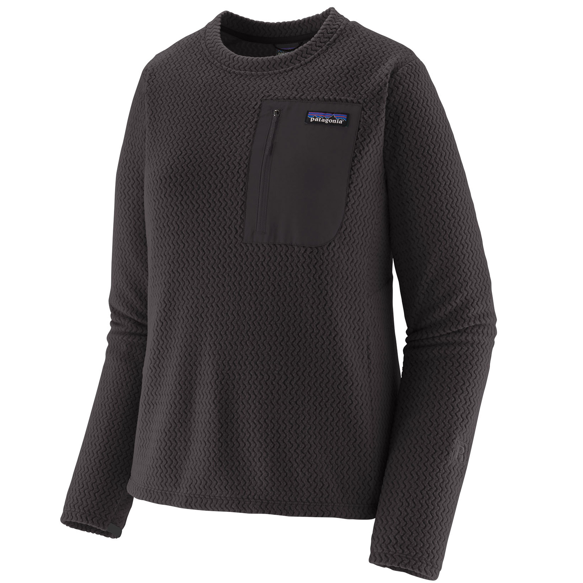 Patagonia W's R1 Air Crew BLK - Noir