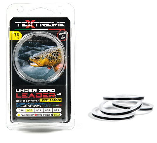 Textreme Under Zero Nymph Leader Matériel deep black