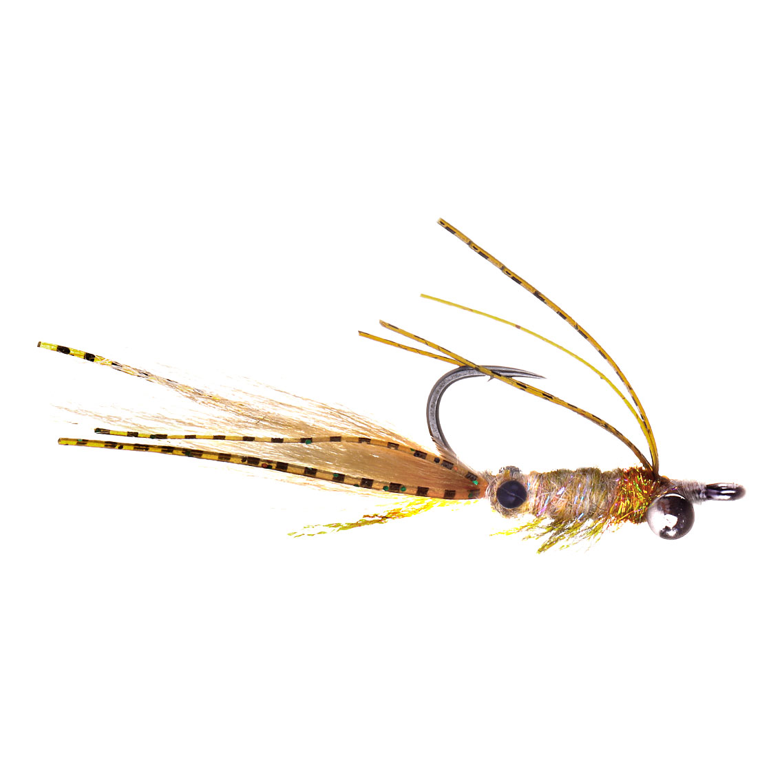 Catchy Flies Tiziano's Heavy Bonefish Fly havane