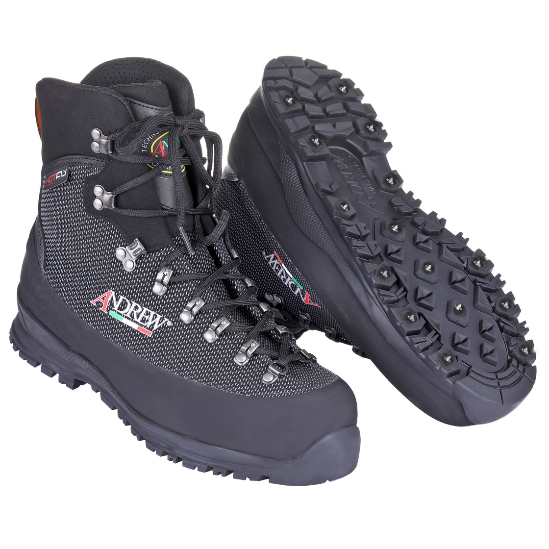 Andrew Creek Dark V2 chaussures de wading Wet Grip & Studs