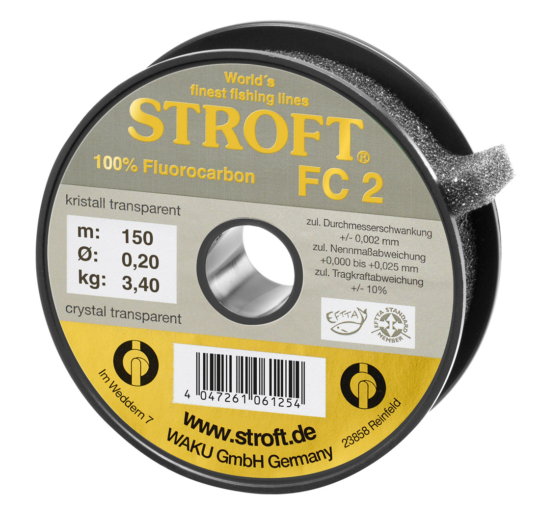 Stroft FC2 Fluorocarbone bobine de 150m