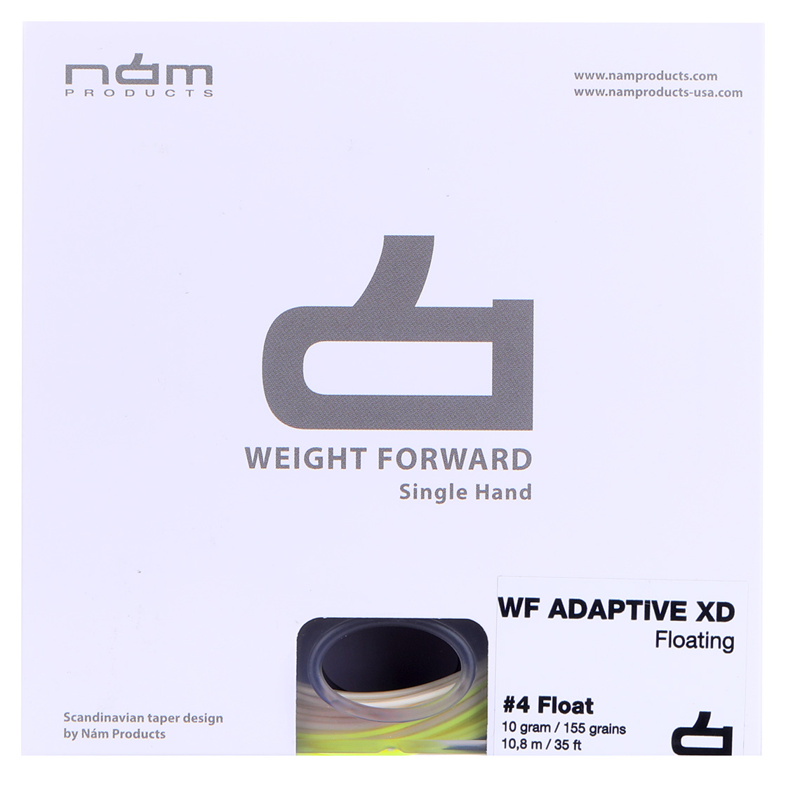 Nam Adaptive XD Floating Flyline HD-55lbs Power Core WF ligne à mouche