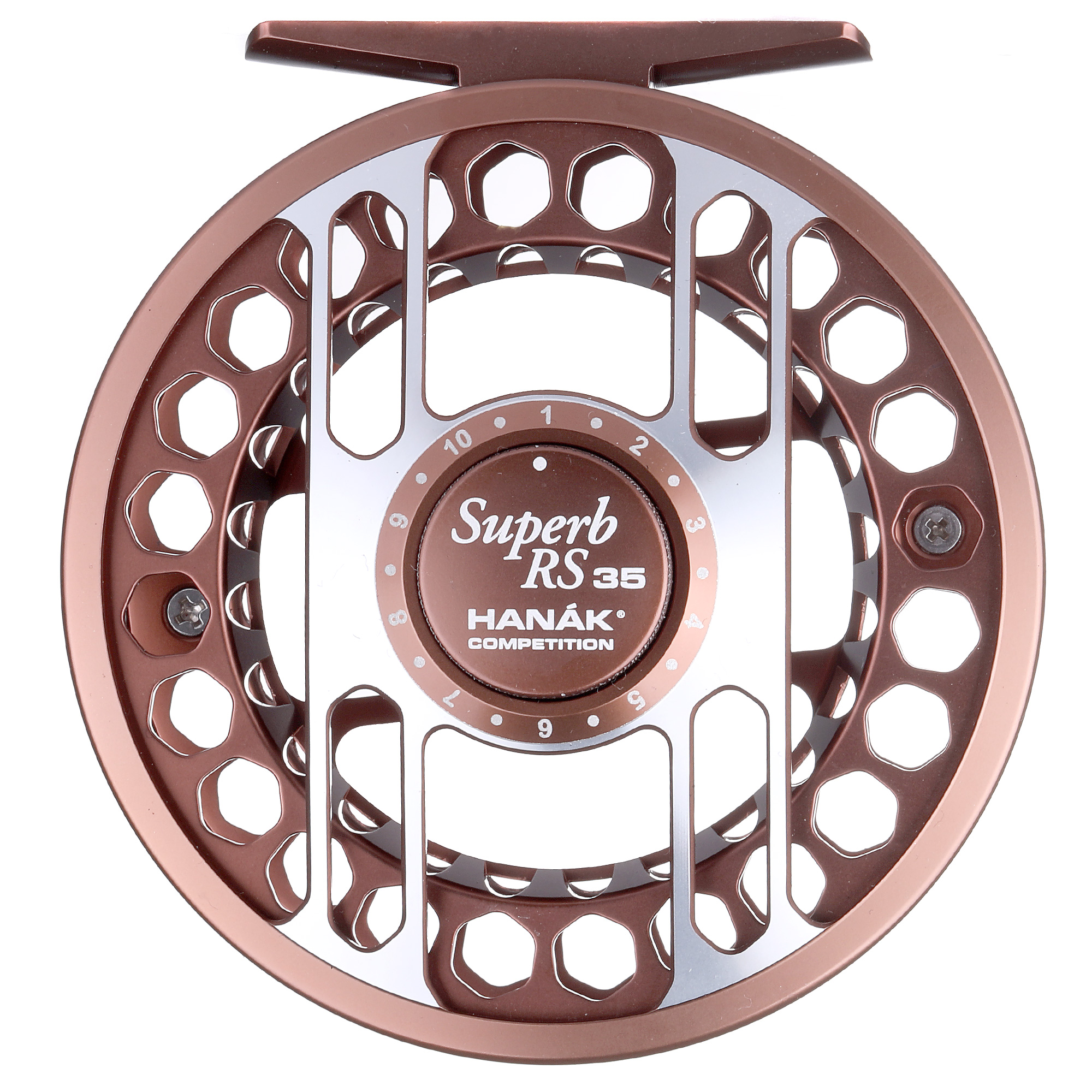 Hanak Superb RS 35 moulinets de mouche brown