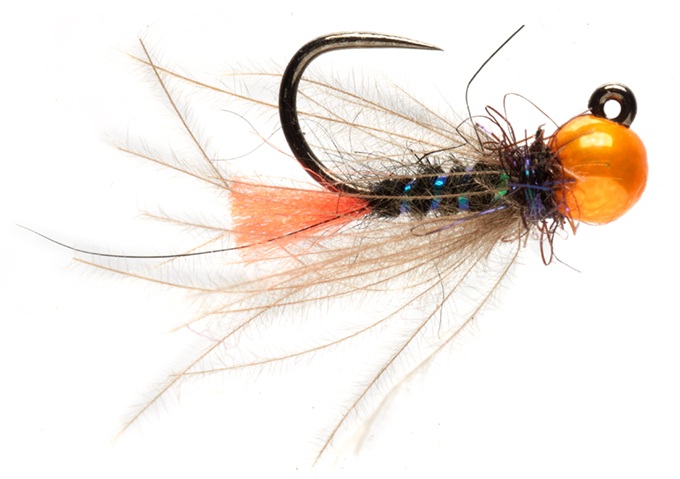 Fulling Mill Nymphes en tungstène - Roza's Orange Orange