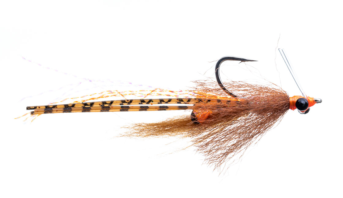 H2O Mouche d'eau salée - Fishient Spawning Shrimp brown