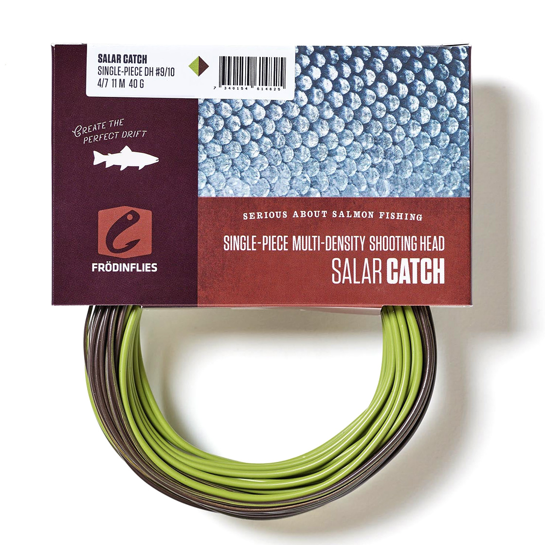 Frödin SALAR Catch Single-Piece Tête de tir à deux mains Sink4-Sink7