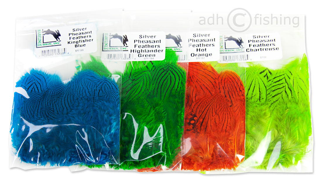 Hareline Faisan argenté Silver pheasant feathers