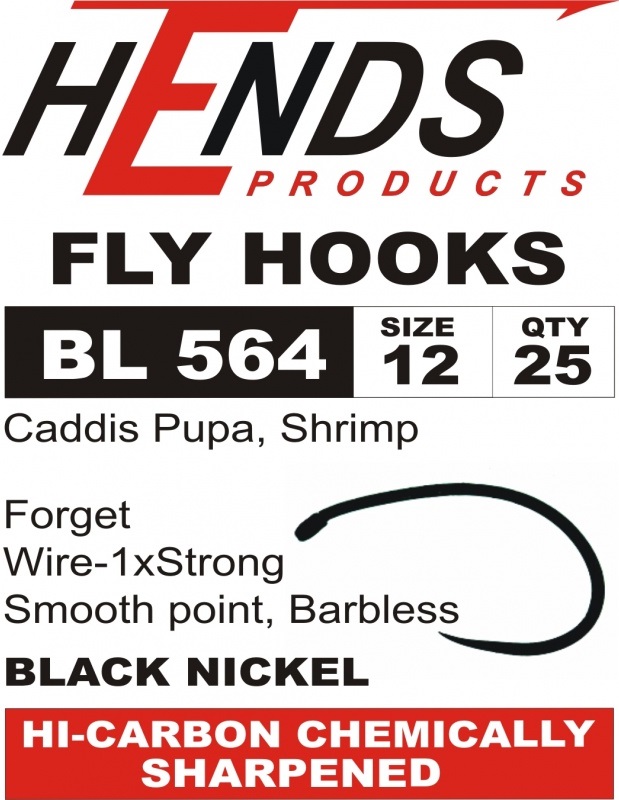 Hends BL 564 Caddis Pupa crochet