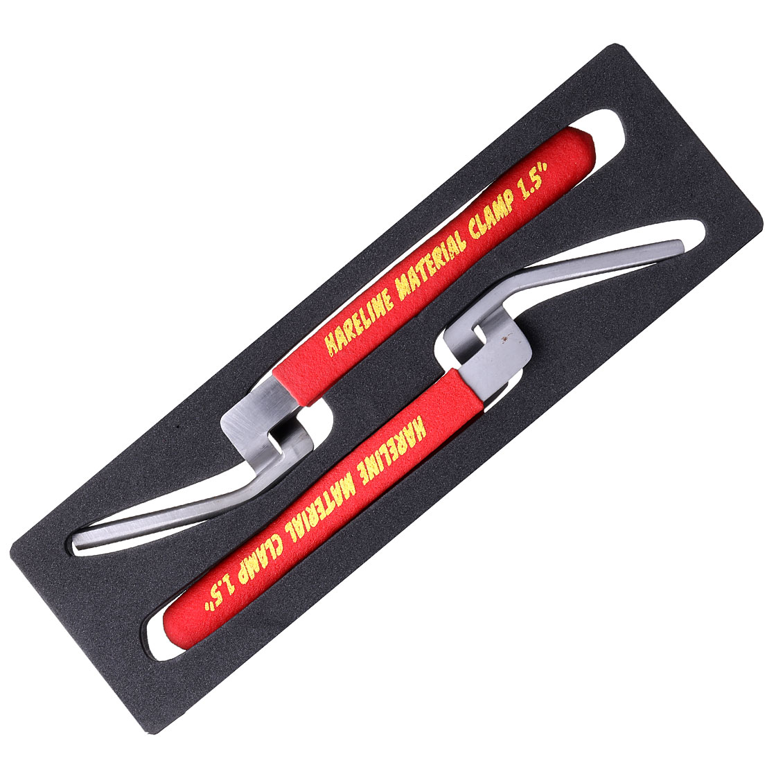 Hareline Medium 1.5 Inch Material Clamp Set Pince pour le matériel