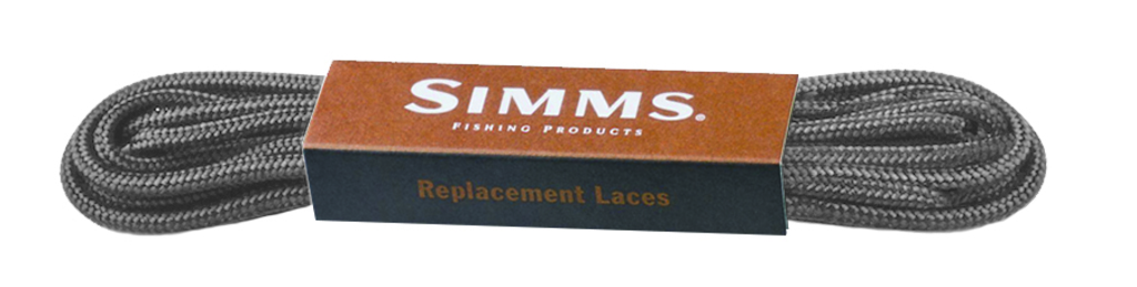Simms Replacement Laces Lacets pour chaussures de wading pewter