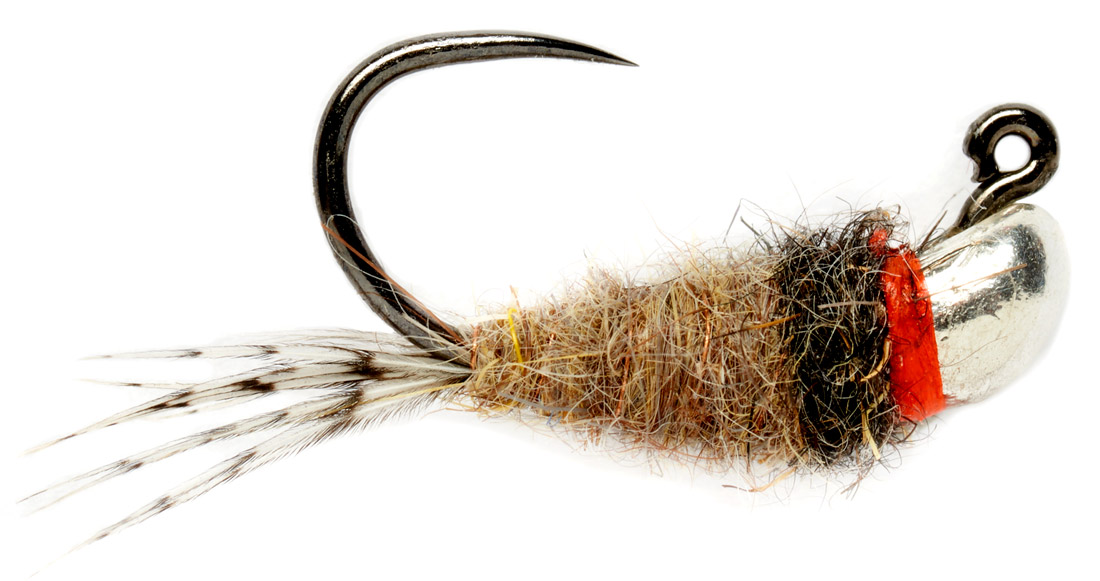 Nymphe de Fulling Mill - Barbless de Roza's Hare's Ear Bomb