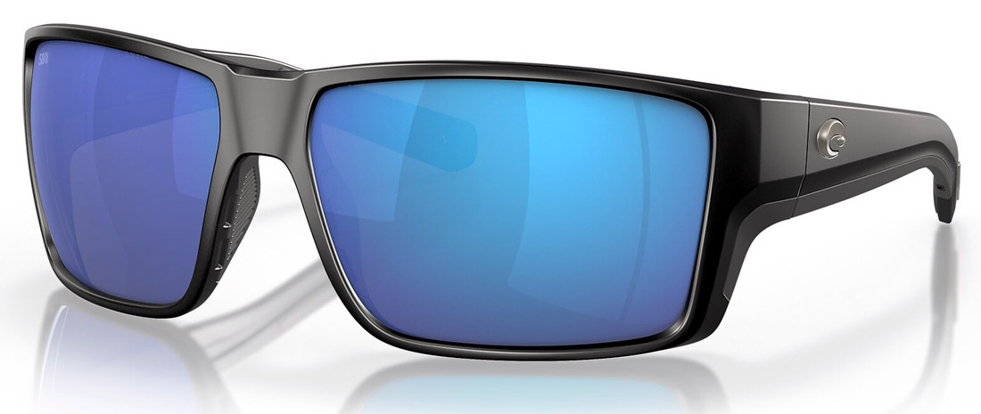 Costa Lunettes polarisantes Reefton Pro - Matte Black (Blue Mirror 580G)