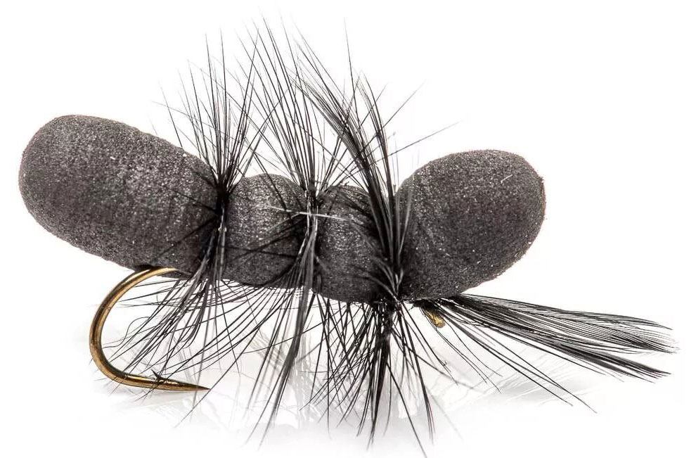 Superflies Pupu Tupuna Black Big Fish Mouche sèche #6