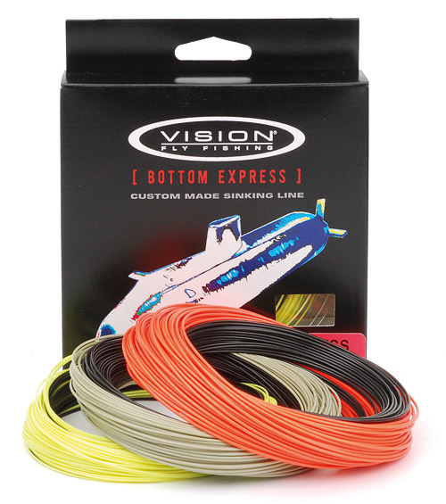 Vision Bottom Express 24 ft Sinktip Streamer ligne à mouche
