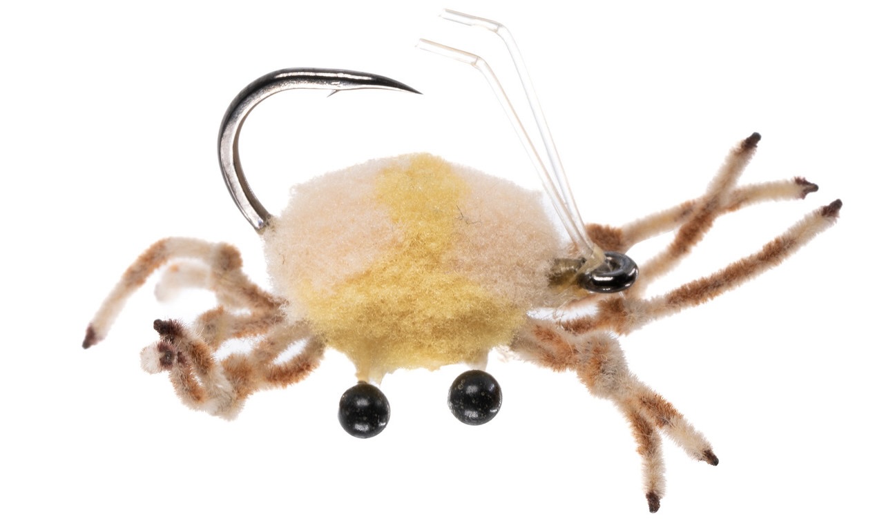 Umpqua Saltwater Fly McFly Crab Chicone Tan #1