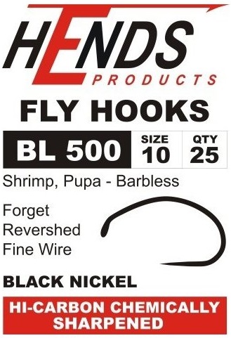 Hends BL 500 Hameçons pour crevettes