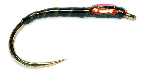 Fulling Mill Buzzer Traffic Light Black Nymphes Barbless