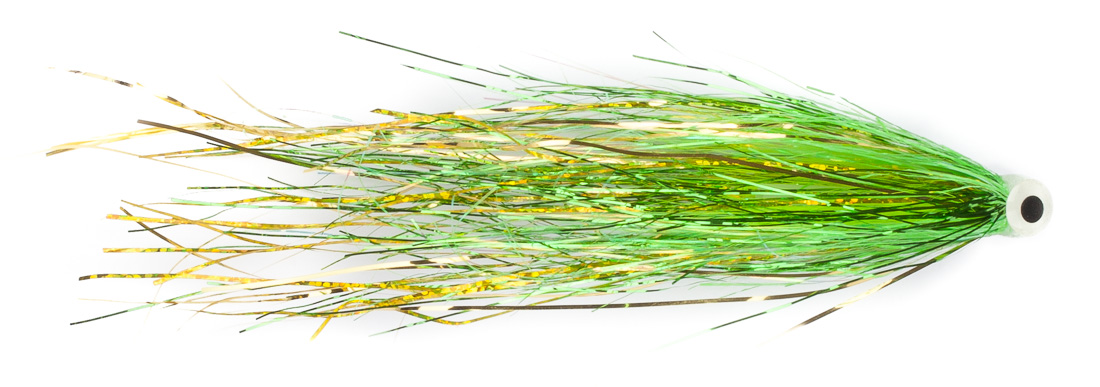 Bauer Pike Tube Mouche à tube de brochet 16 cm Green Gold