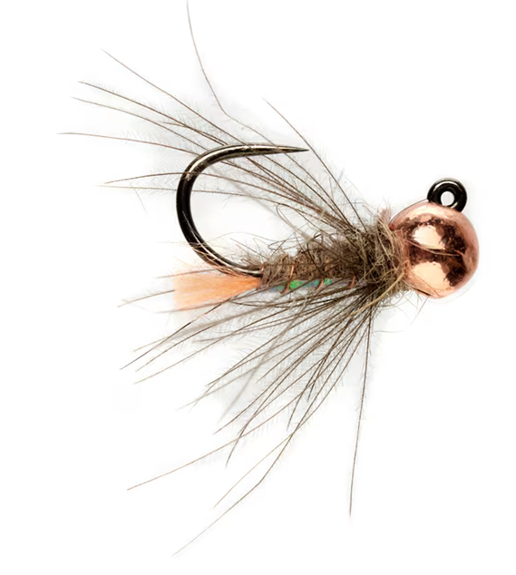 Fulling Mill Tactical Jig Nymphes Olsen's Hare's Ear Blowtorch Nymphe sans barbe