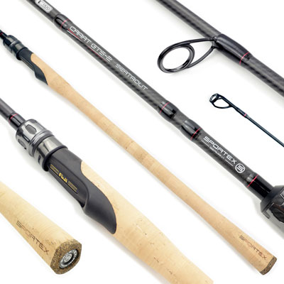 Sportex CARAT GTS-2 Canne à lancer Seatrout