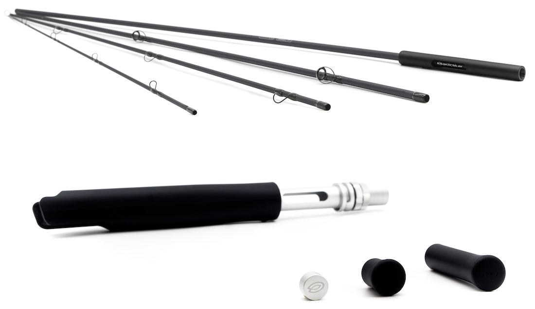 ArcticSilver FONNA Medium-Fast-Action Canne à mouche à une main