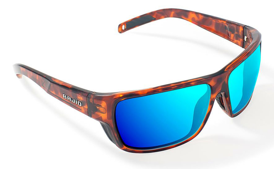 Bajio Lunettes polarisantes Rigolets - Brown Tort Gloss (Blue Mirror Glass)