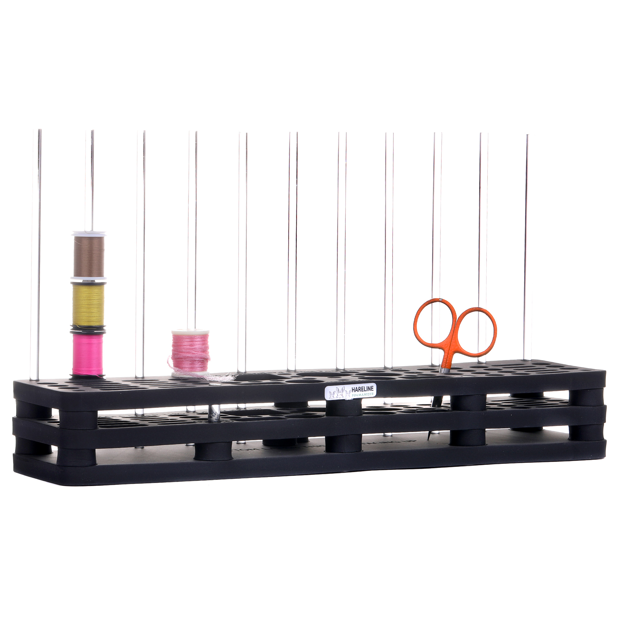 Hareline Standard Spool / Tool Module Foamanizer 16" - Station de rangement pour la table de montage