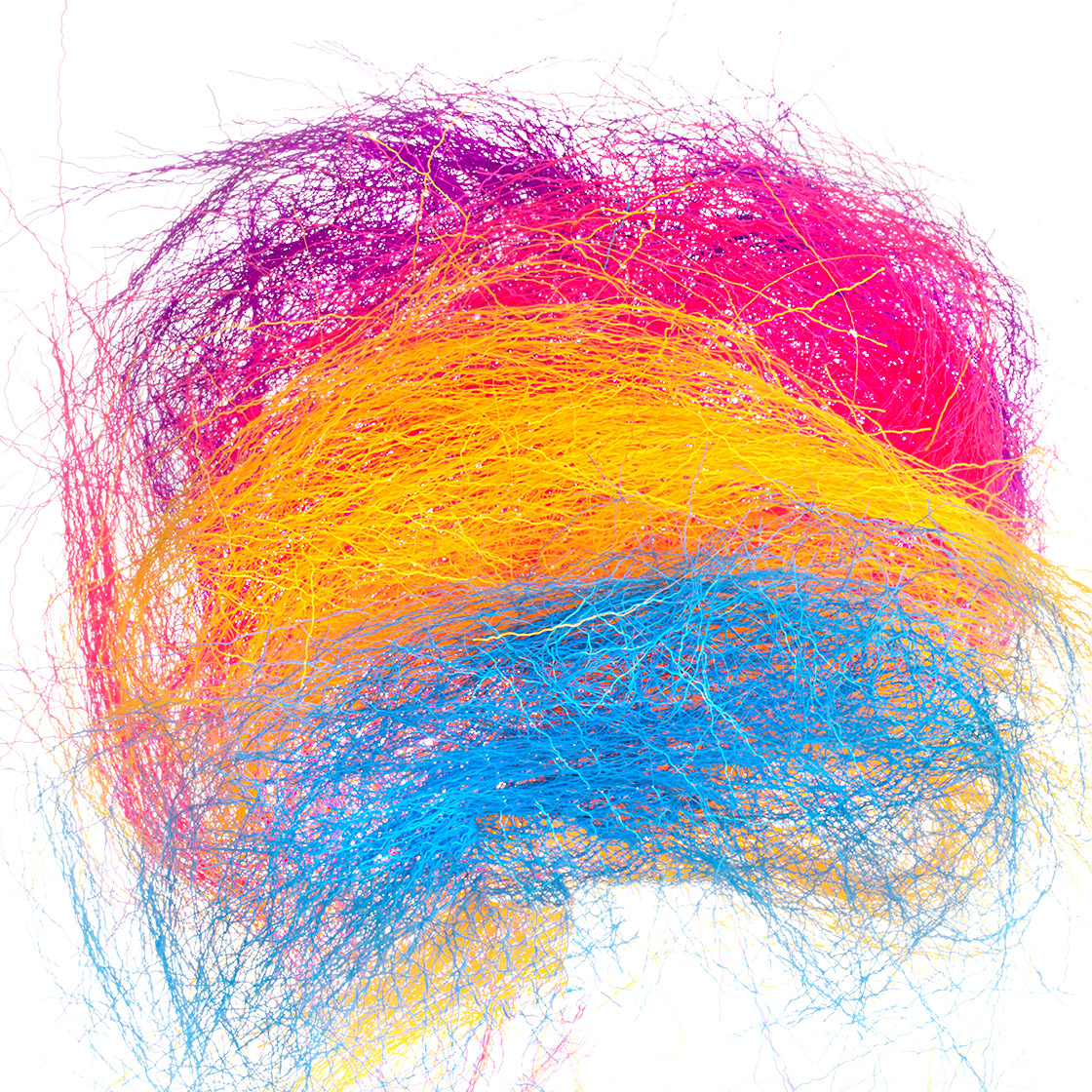 Hareline Electric Ripple Ice Fiber Dubbing