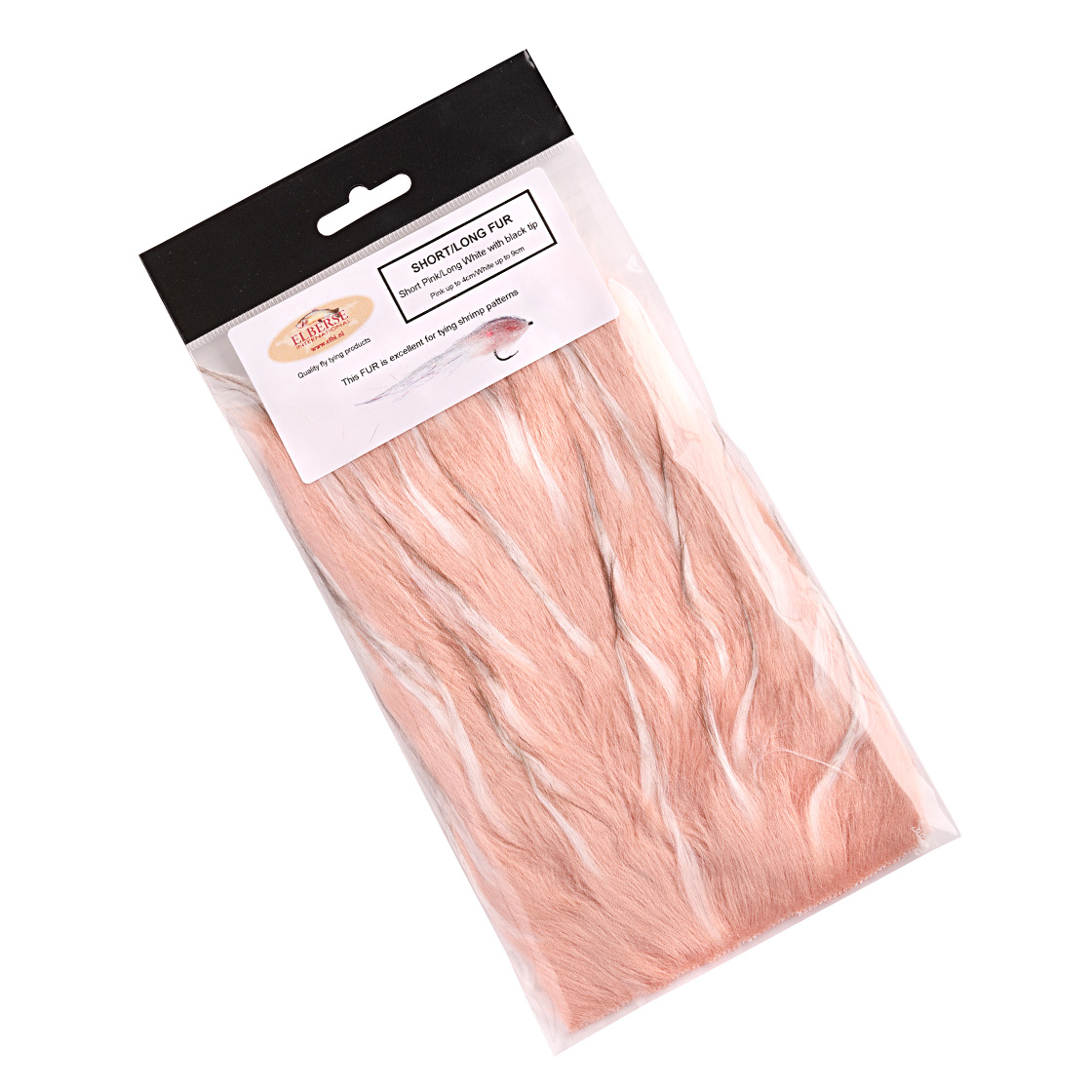 short pink/long white