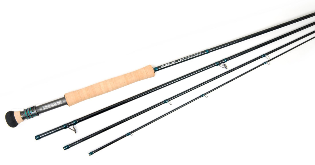 Guideline LPX Chrome Salmon & Seatrout Cannes à mouche à une main