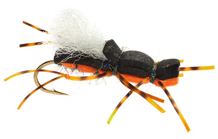 Fulling Mill mouche sèche - Gordo Alberto Black-Orange Käfe