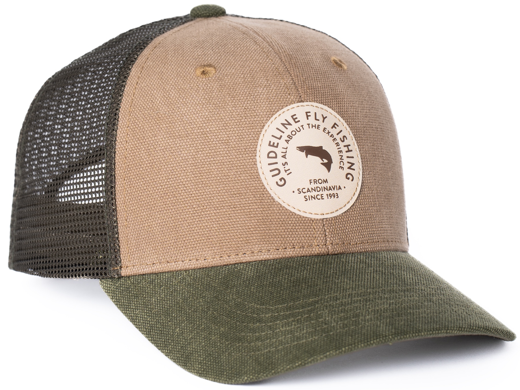 Guideline Badge Trucker Cap - Forest