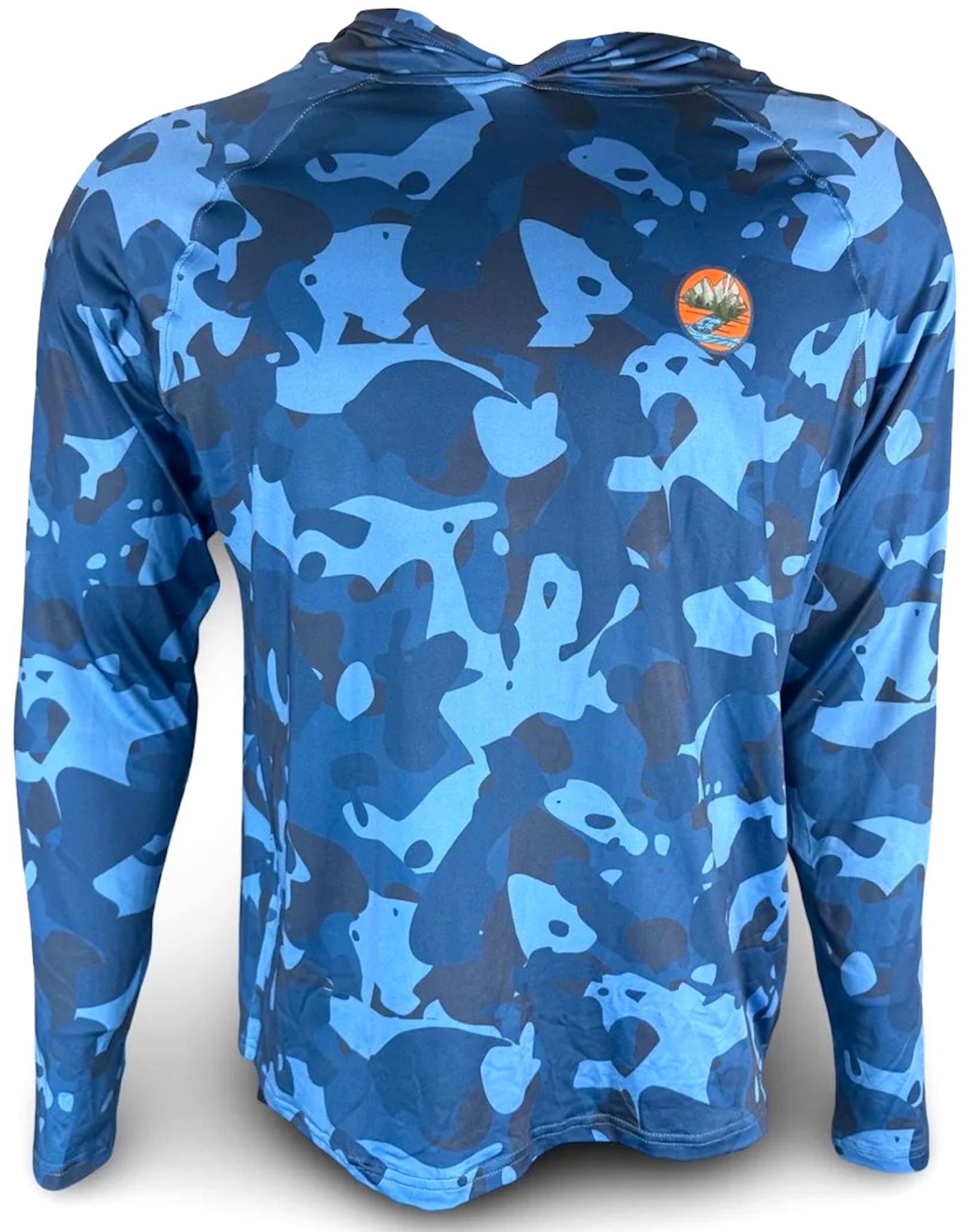 Backcountry Skinz Solarflexz UVProHoody Blue Surge Camo