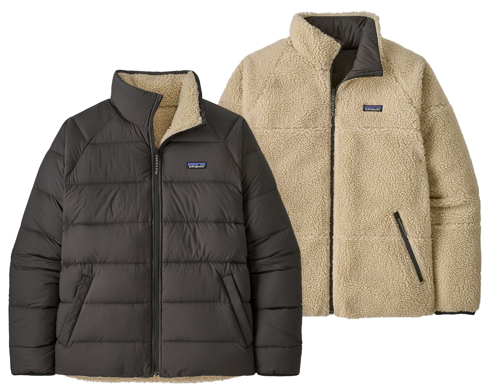 Patagonia Veste Réversible Down Silent BLK - Noir