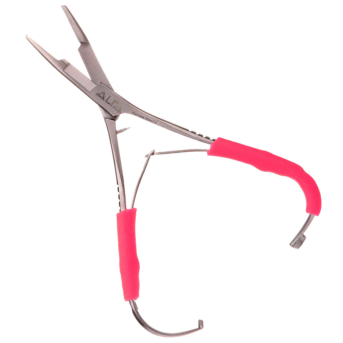 Alfa Mitten Scissor Forceps ciseaux à pince rose