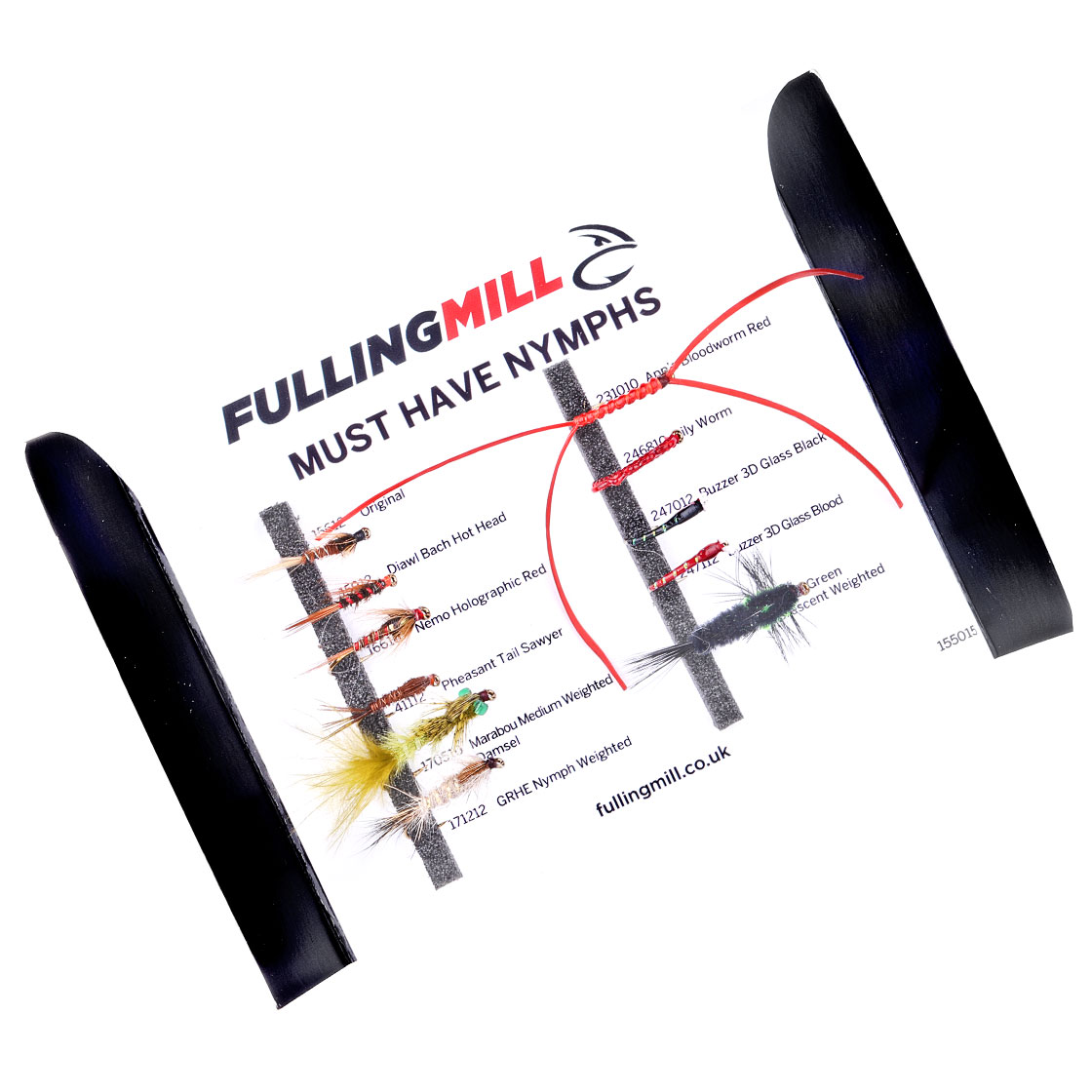 Fulling Mill Set de mouches Must Have Nymphes